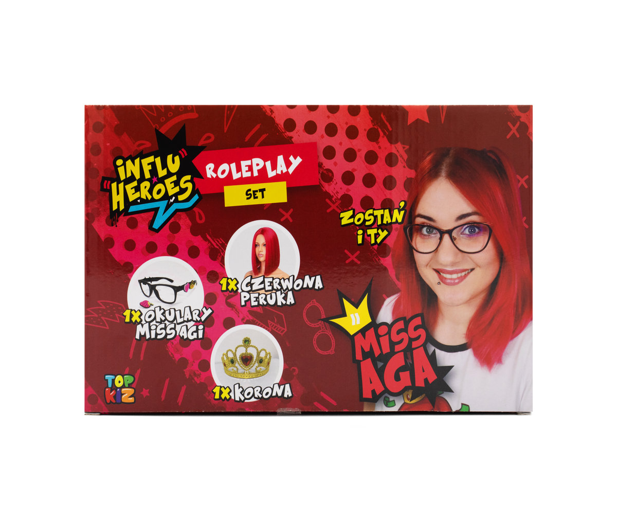 TopKiz, InfluHeroes, lalka, Miss Aga