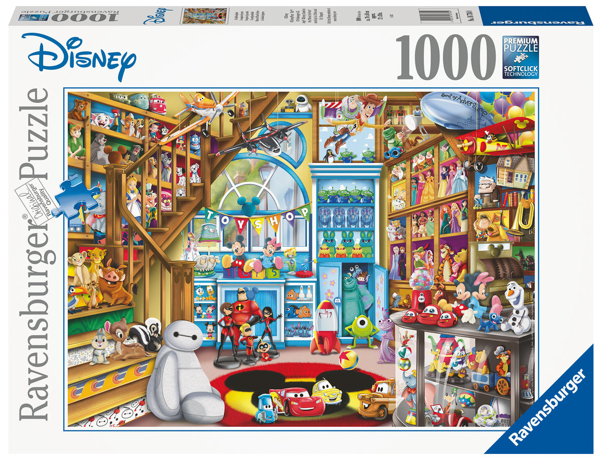 Ravensburger Puzzle 1000 Świat Disney -