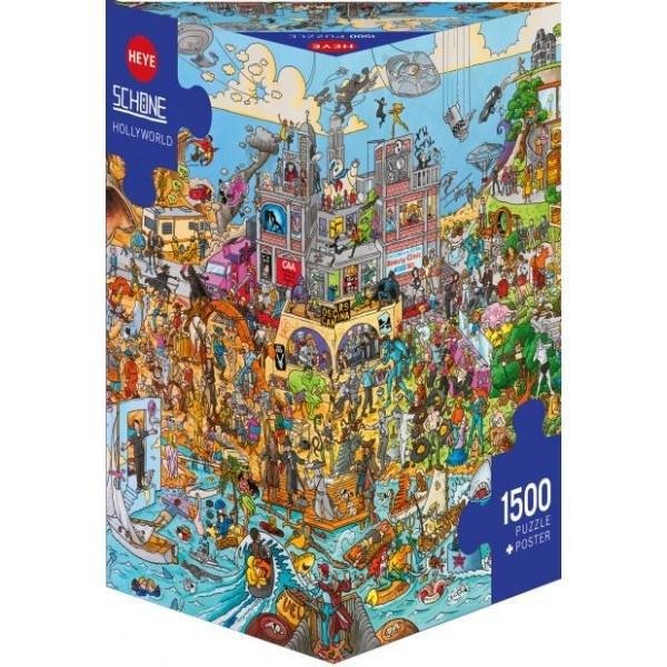 Heye Puzzle 1500 Hollyworld, Schone -