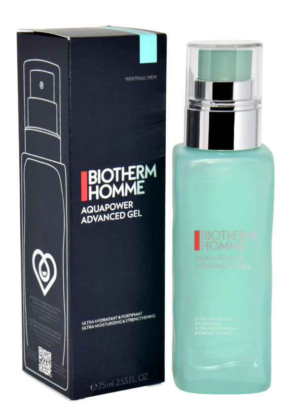 Biotherm Homme Aquapower Nawilżający Żel Do Twarzy Advanced Gel) Objętość 75 ml)