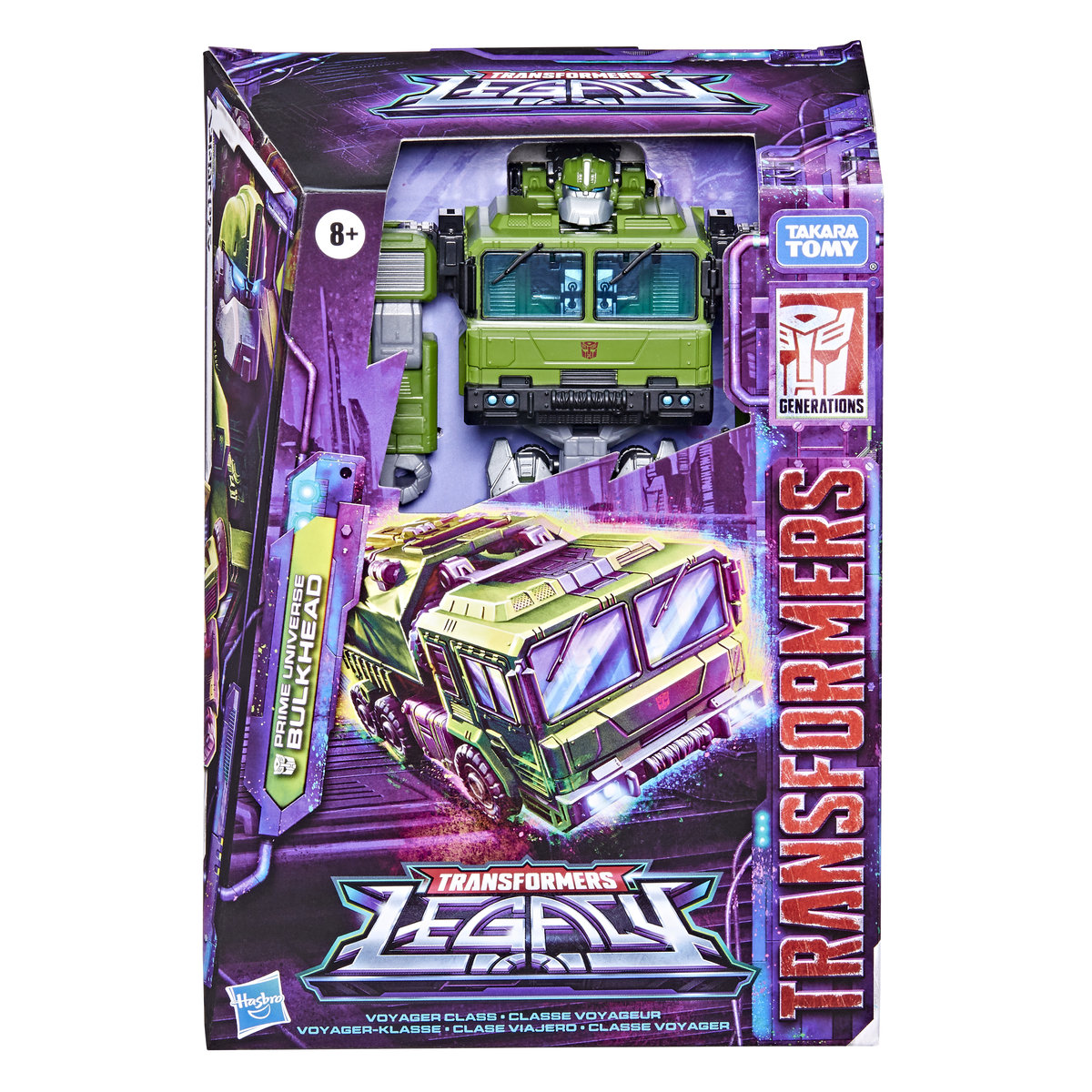 Transformers Toys Generations Legacy Voyager Prime Universe Groda Figurka - Dzieci w wieku od 8 lat i więcej, 17,5 cm F3055