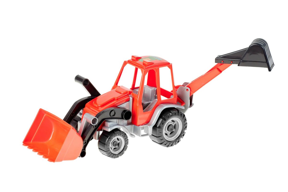 CHOIŃSKI Traktor spychacz Master z klockami CHOIŃSKI