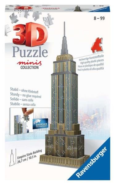 Ravensburger mini budowla Empire State Building 54 elementy