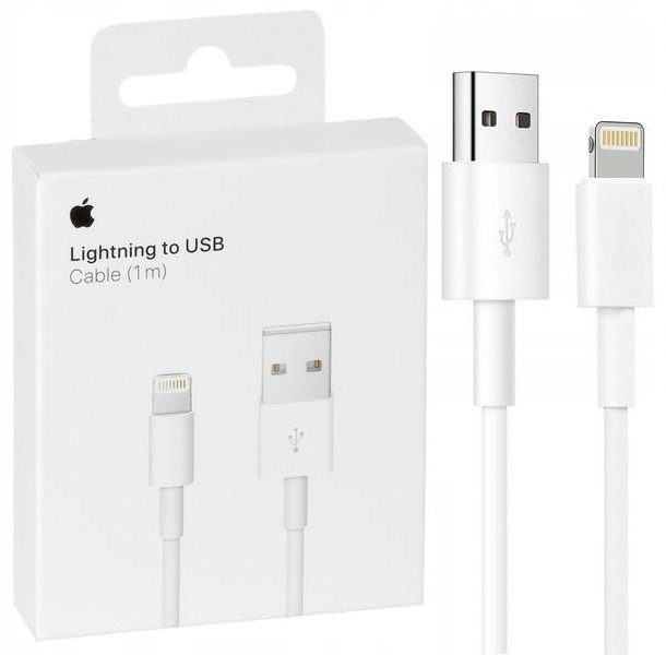 Apple GSM1005 Kabel Usb - Lightning 1m biały do iP