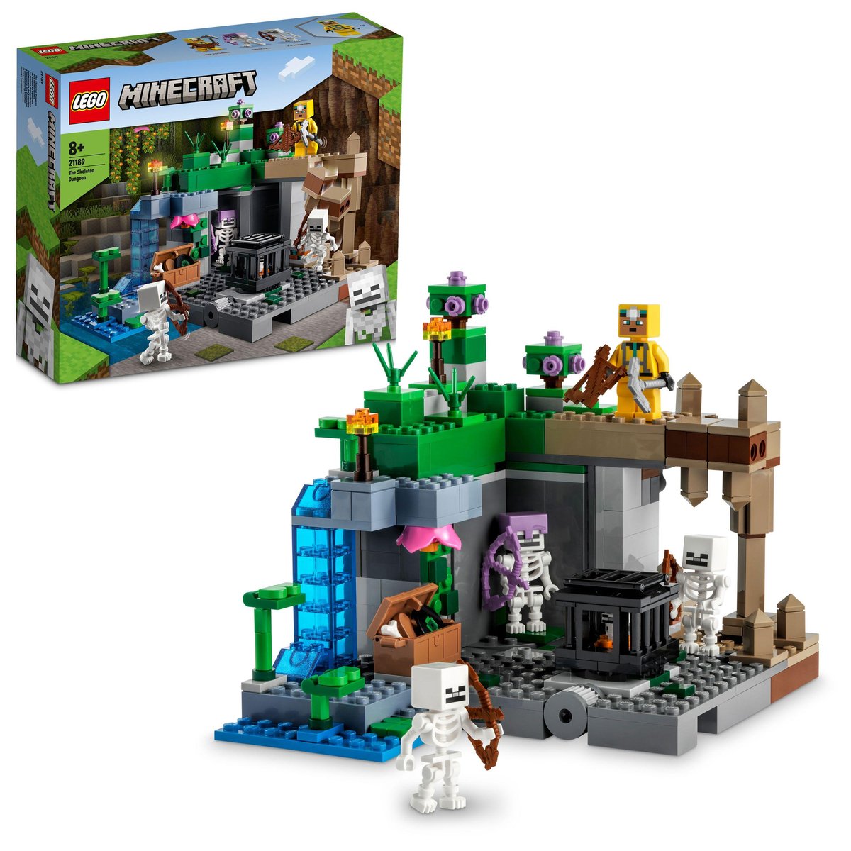 LEGO Minecraft Loch szkieletów 21189