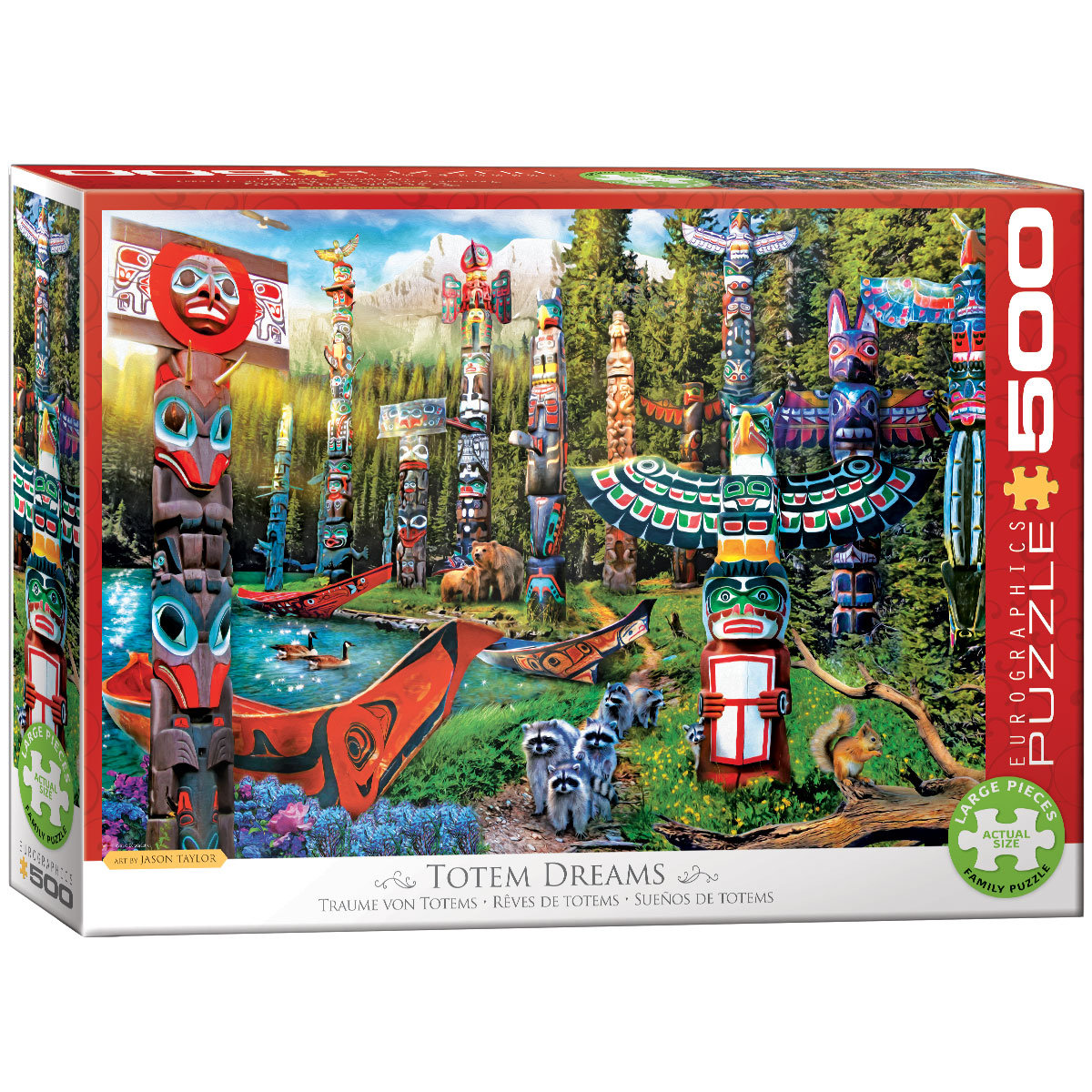 Eurographics Puzzle 500 Canadian Dream 6500-5361 -