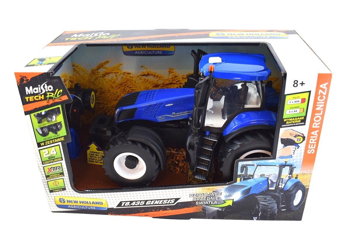 Maisto, 82721, Traktor, New Holland T8.435 Pl R/c