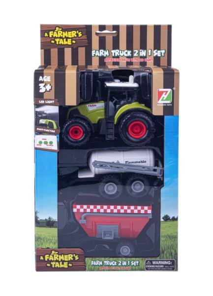 Norimpex Traktor z 2-ma przyczepami 1003754