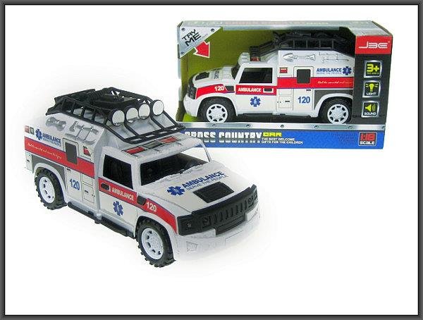 Auto terenowe Karetka 25cm św.dźw  HIPO
