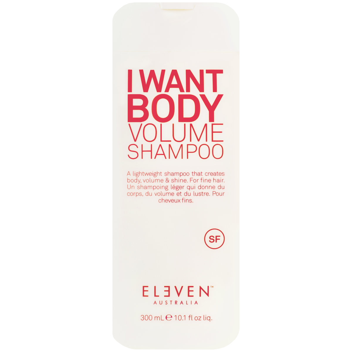 Eleven Australia, I Want Body Volume Shampoo Szampon Nadający Objętości, Zapobiega Blaknięciu, Dodaje Blasku, 300 Ml
