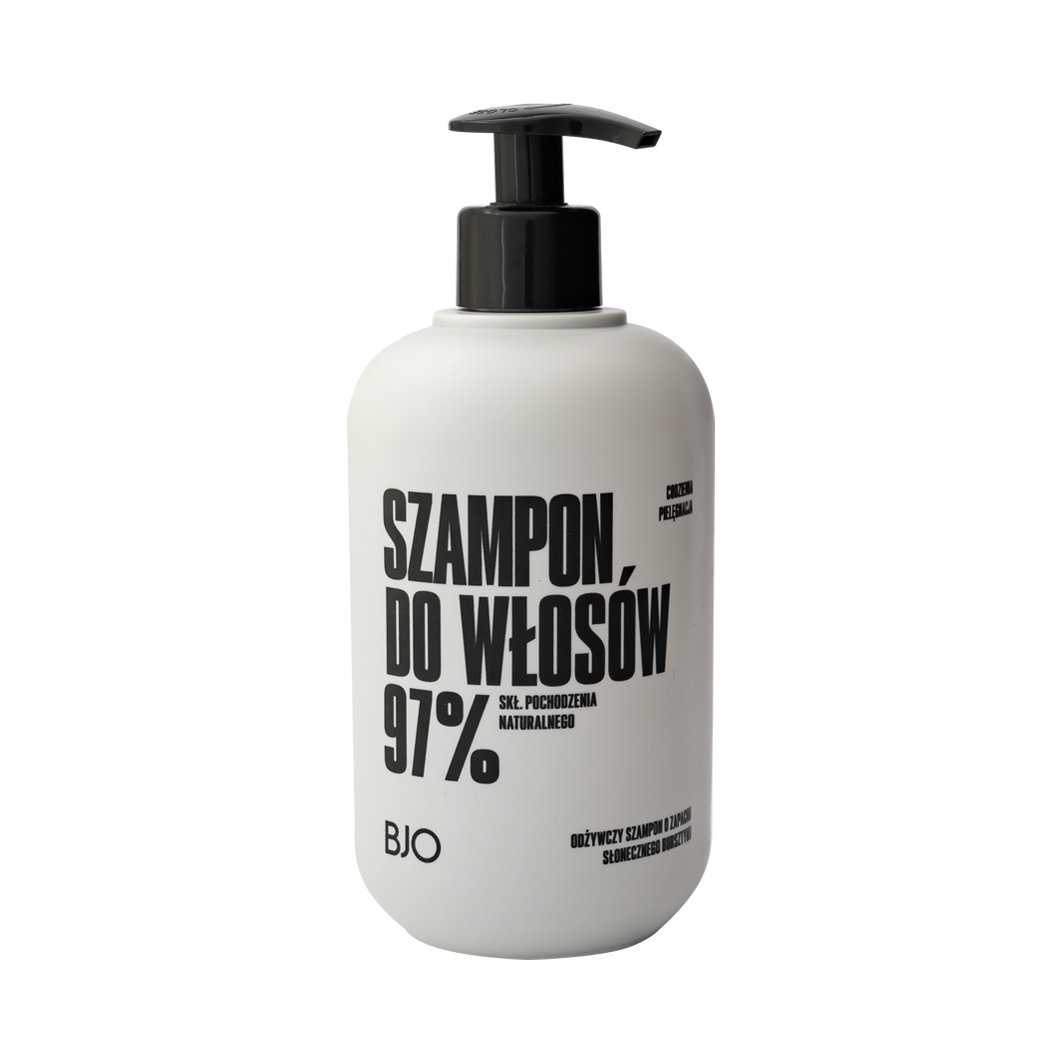 BJO BJO Odżywczy szampon o zapachu słonecznego bursztynu 500 ml