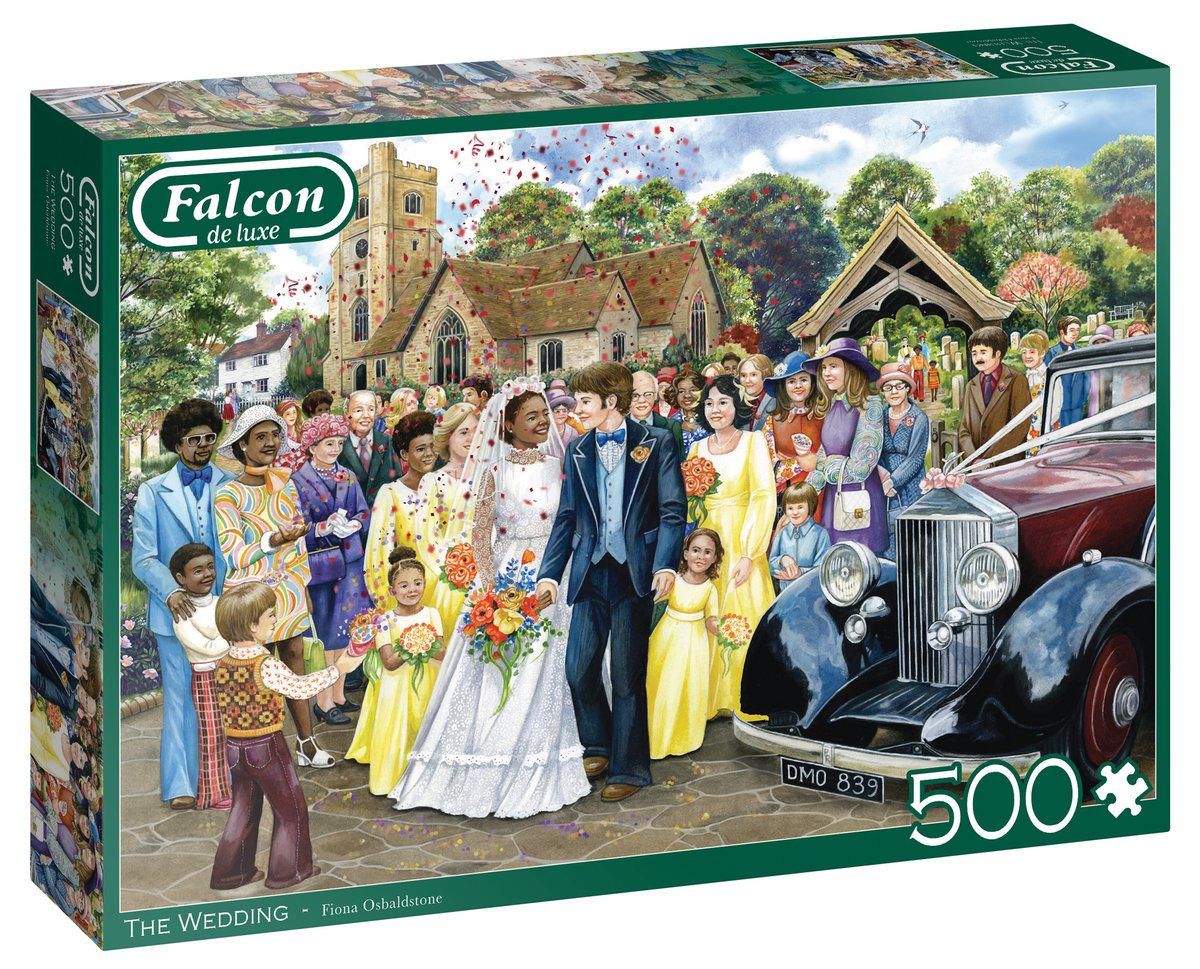 Puzzle 500 Falcon Ślub G3 - Jumbo