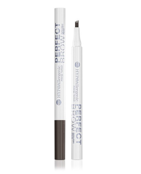 Bell HYPOallergenic Perfect Brow Brush Pen Flamaster do Brwi z Grzebyczkiem 2 Dark Blonde 6 ml 554868