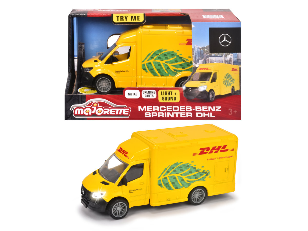 MAJORETTE Mercedes Benz DHL 12,5 cm 374-2000