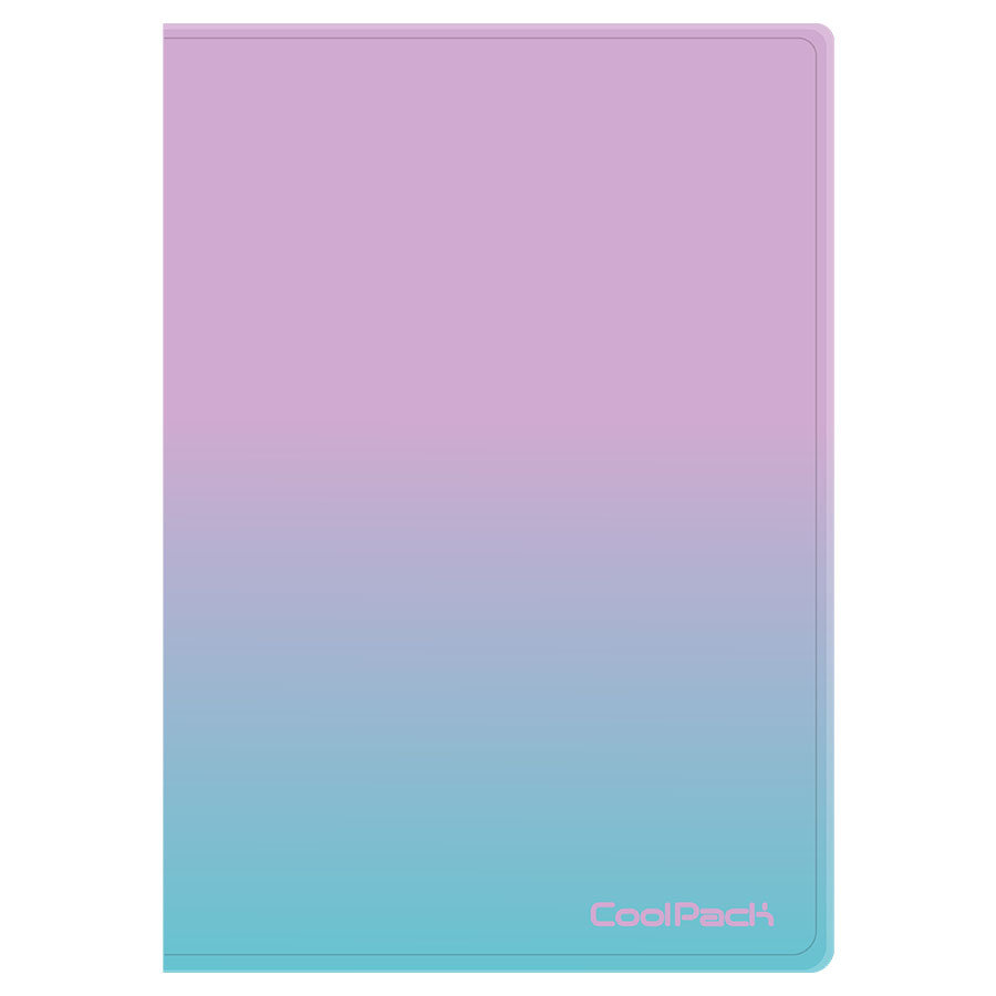 Patio Teczka A4 Coolpack Clear Book Gradient Blueberry 20 koszulek