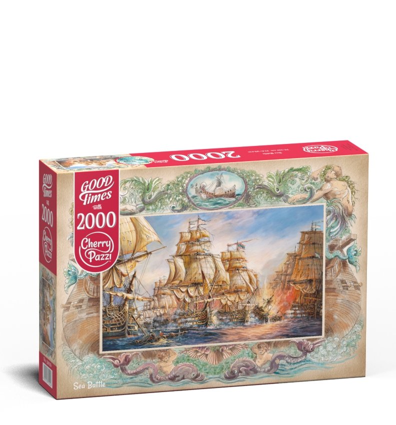 Puzzle 2000 Cherry Pazzi Sea battle 50026 - Timaro
