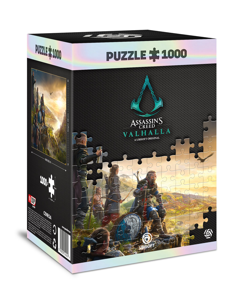 Puzzle CENEGA Assassin's Creed Valhalla: Vista of England (1000 elementów)