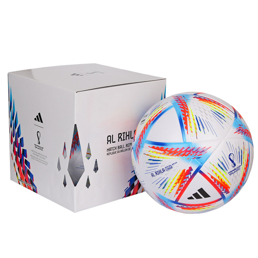 Piłka nożna Adidas Rihla League Box biała , H57782
