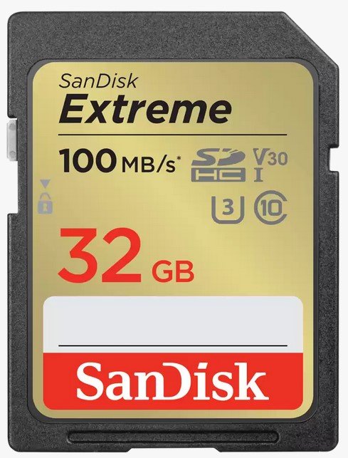 SANDISK Extreme SDSDXVT-032G-GNCIN, microSDXC, RescuePRO Deluxe 32 GB