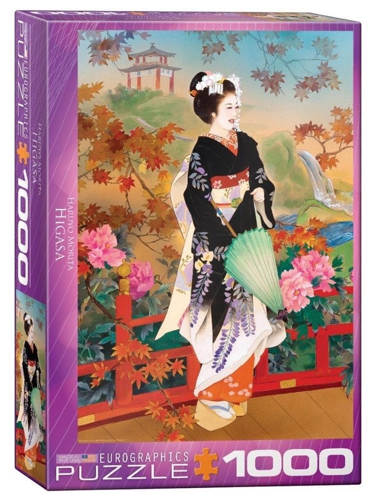 Eurographics Puzzle 1000 Higasa by Haruyo Morita 6000-0742 -