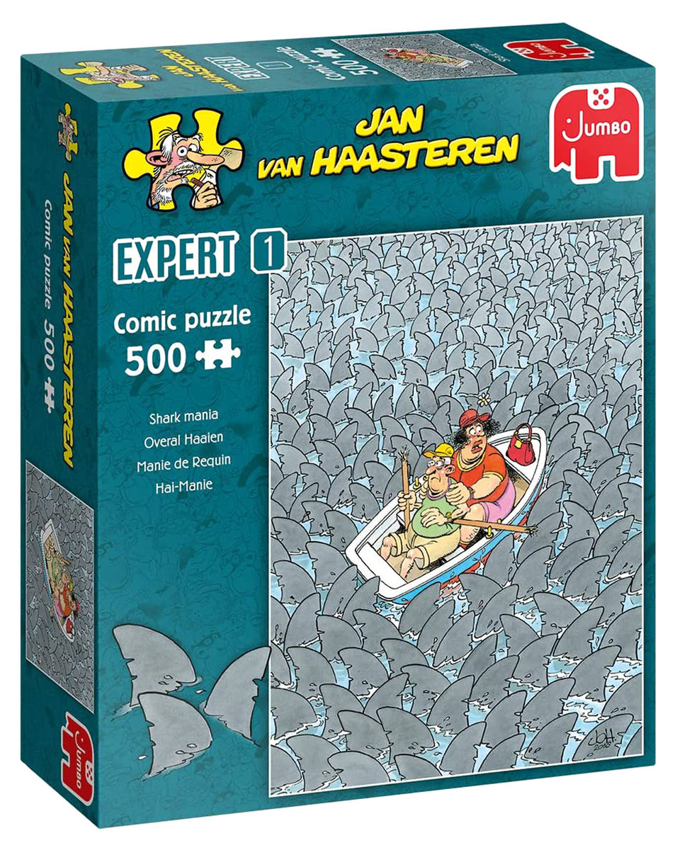 Puzzle Expert 500 Jan Van Haasteren Szczęki G3 - Jumbo
