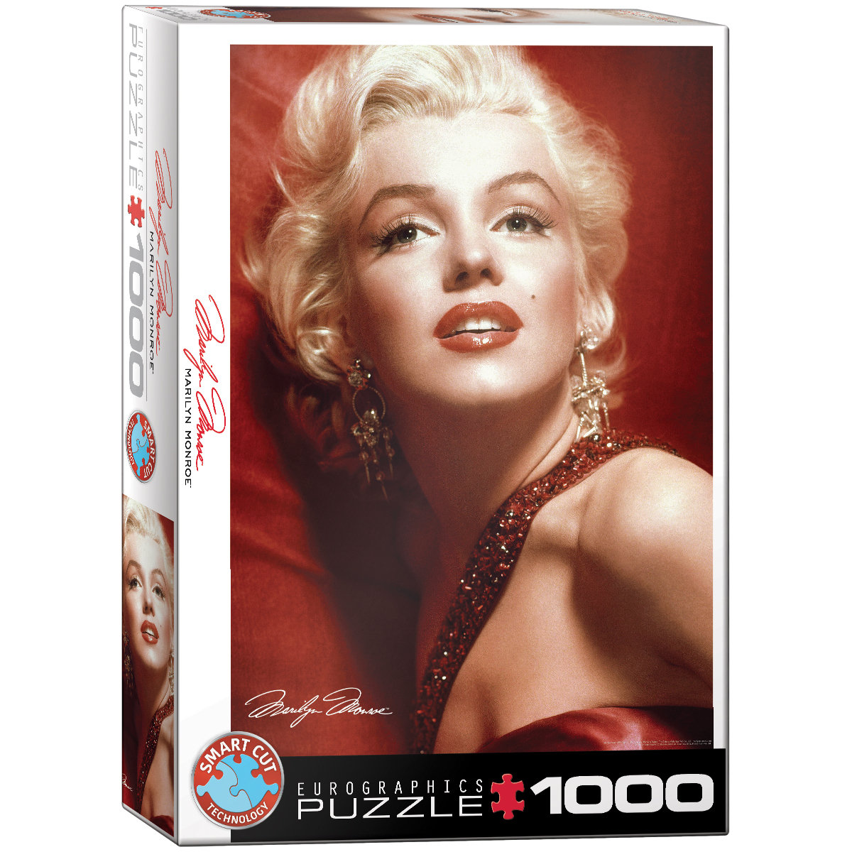 Eurographics Puzzle 1000 Marilyn Monroe Red Portrait 6000-0812 -