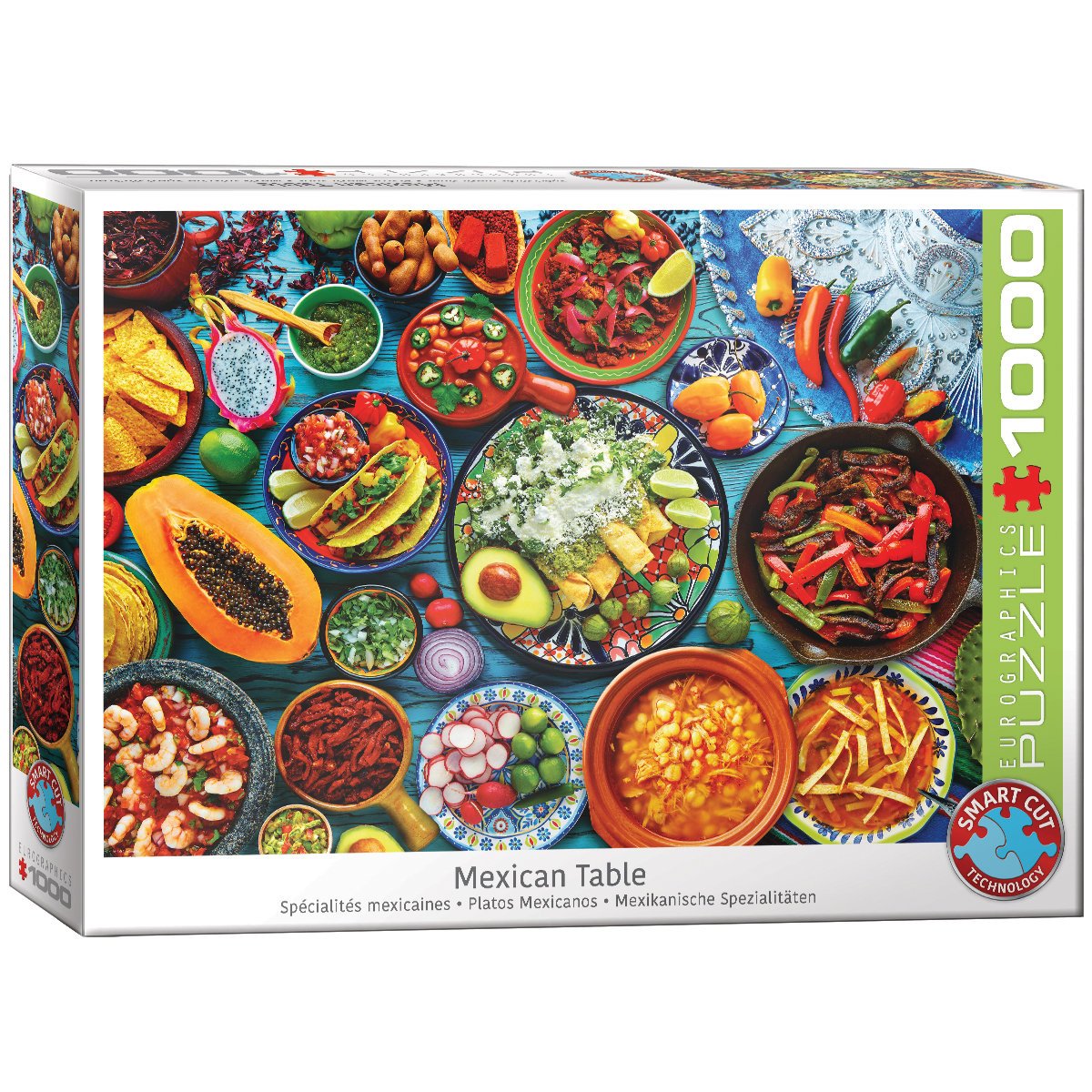 Eurographics Puzzle 1000 Mexican Table 6000-5616 -