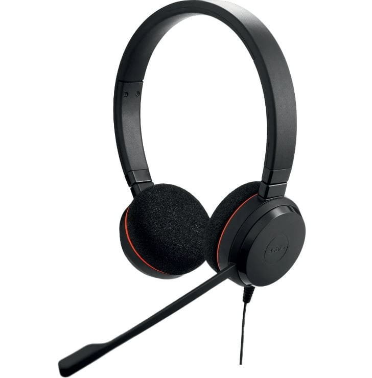 Jabra Evolve 20 Ms Stereo Usb-C czarne