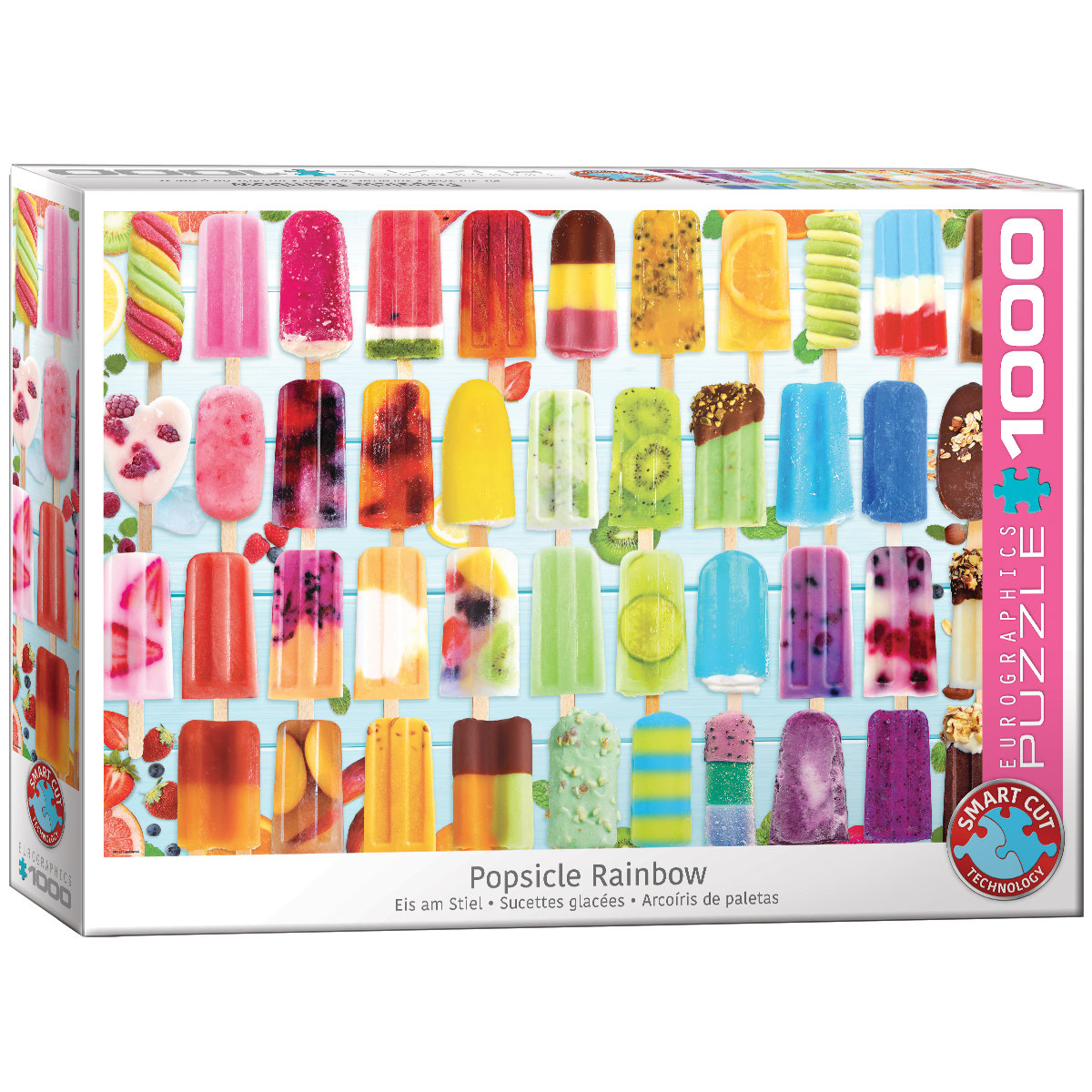 Eurographics Puzzle 1000 Popsicle Rainbow 6000-5622 -