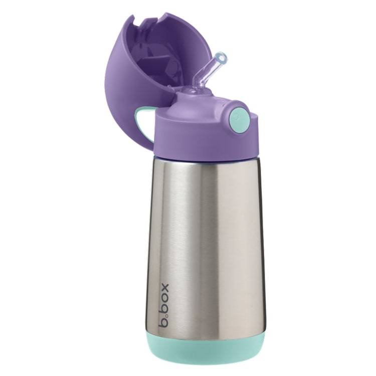 B.Box BABY&TRAVEL Bidon termiczny Lilac Pop 12m+, 350ml >> WYSYŁKA W 24H 