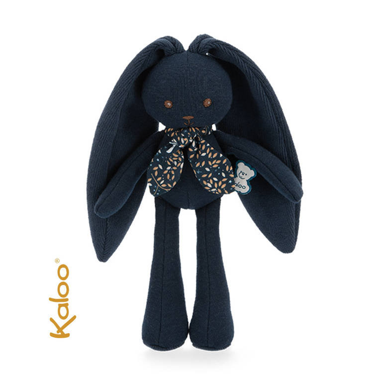 Kaloo, Przytulanka Królik Granatowy 25 cm w pudełku kolekcja Lapinoo