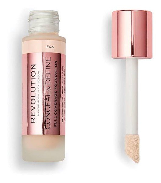 Фото - Тональний крем та база під макіяж Makeup Revolution London Conceal & Define podkład 23 ml dla kobiet F6,5 