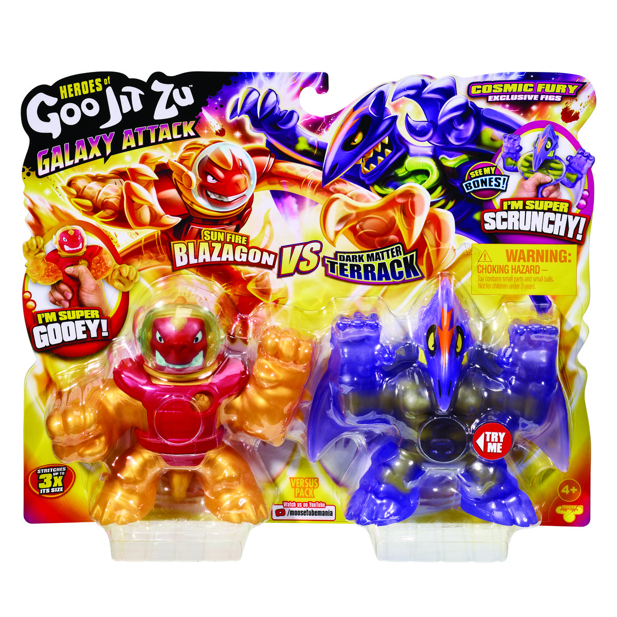 Goo Jit Zu - figurki Blazagon vs. Terrack S5 - TM Toys