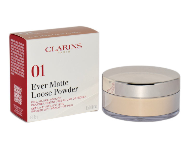 Clarins Ever Matte Puder Sypki 15 g - Nr 01 Universal Light