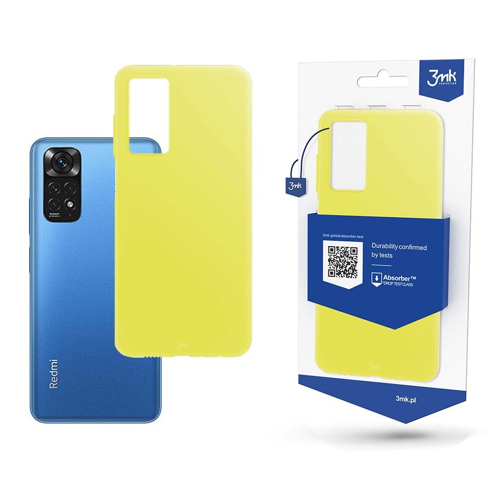 3mk Matt Case do Xiaomi Redmi Note 11s/11 4G lime 5903108468787
