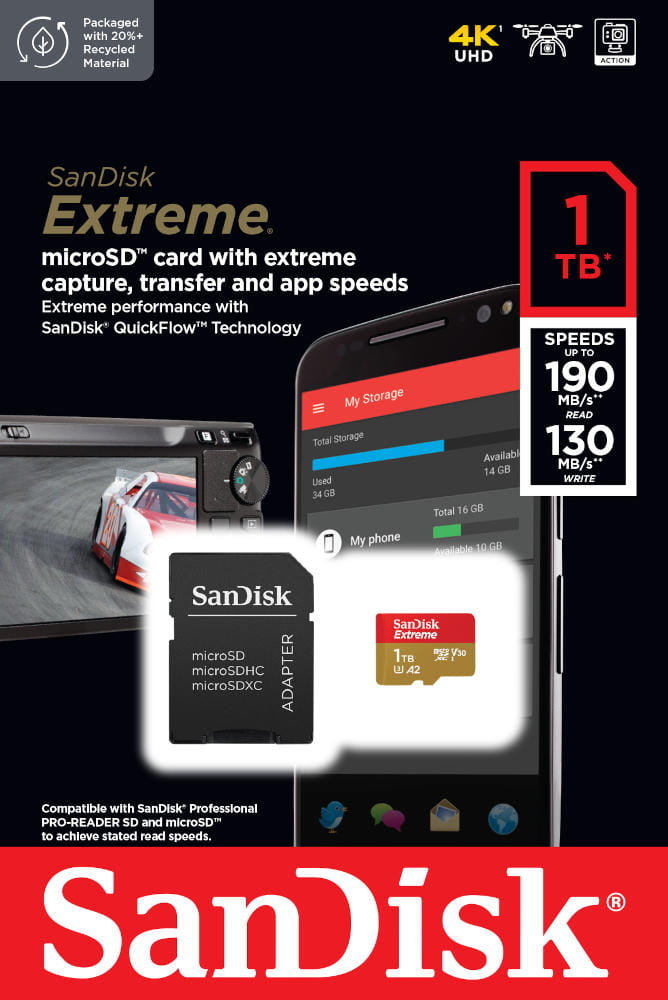 SANDISK Extreme microSDXC 1 TB