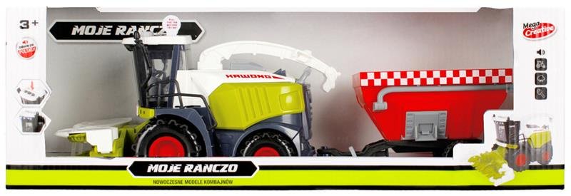 Euro-Trade, Kombajn z akcesoriami, Mega Creative, Moje Ranczo, 40x13x15 cm