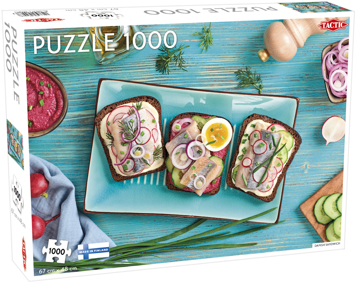 Puzzle Danish Sandwich 1000 - Tactic
