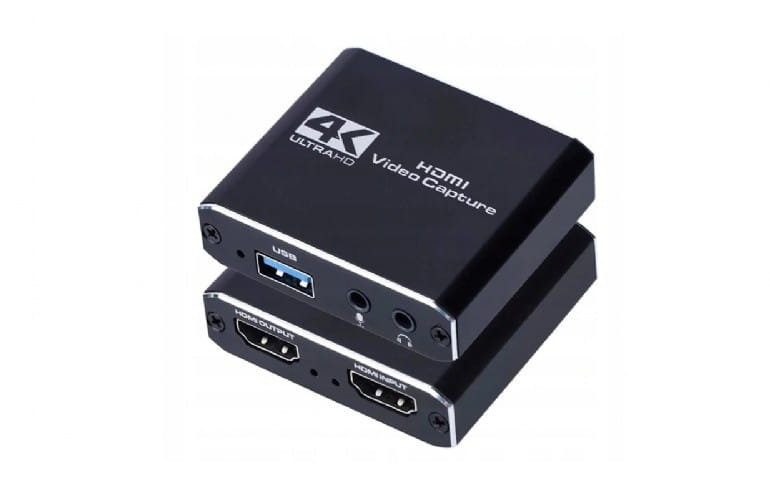 Gembird USB HDMI grabber 4K pass-through HDMI UHG-4K2-01