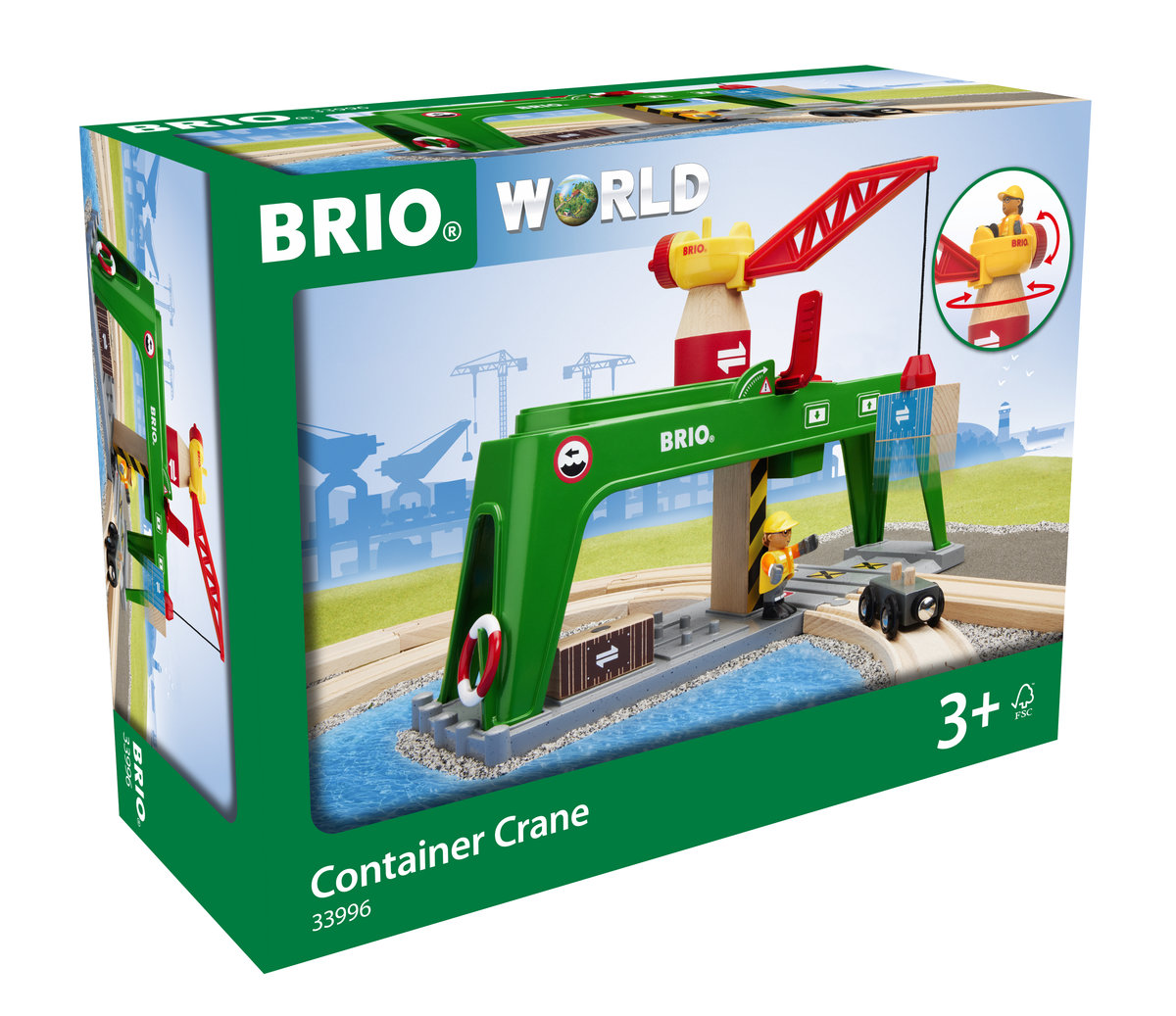 Brio WORLD 33996 Żuraw towarowy