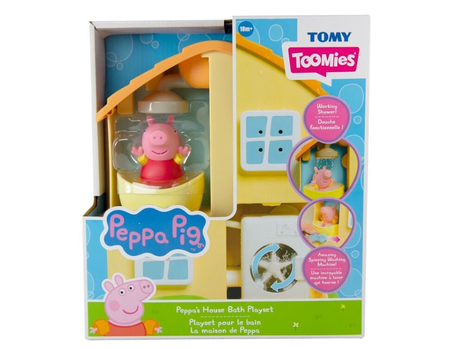 TOMY Świnka Peppa Domek kąpielowy