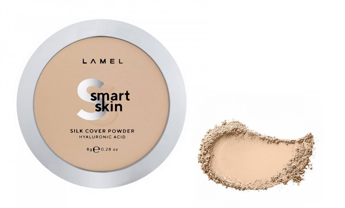 LAMEL Smart Skin Puder kompaktowy do twarzy Silk Cover nr 404 8g