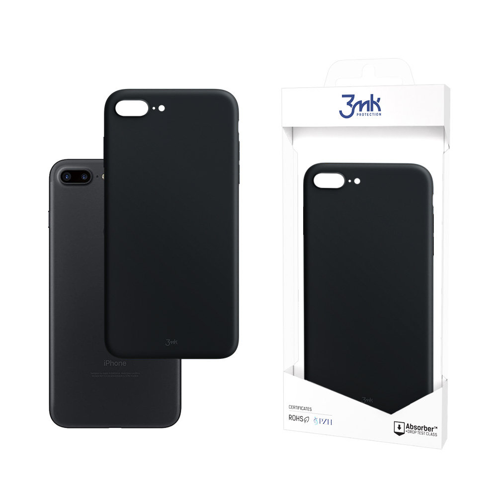 3mk Matt Case black do Apple iPhone 7 Plus/8 Plus