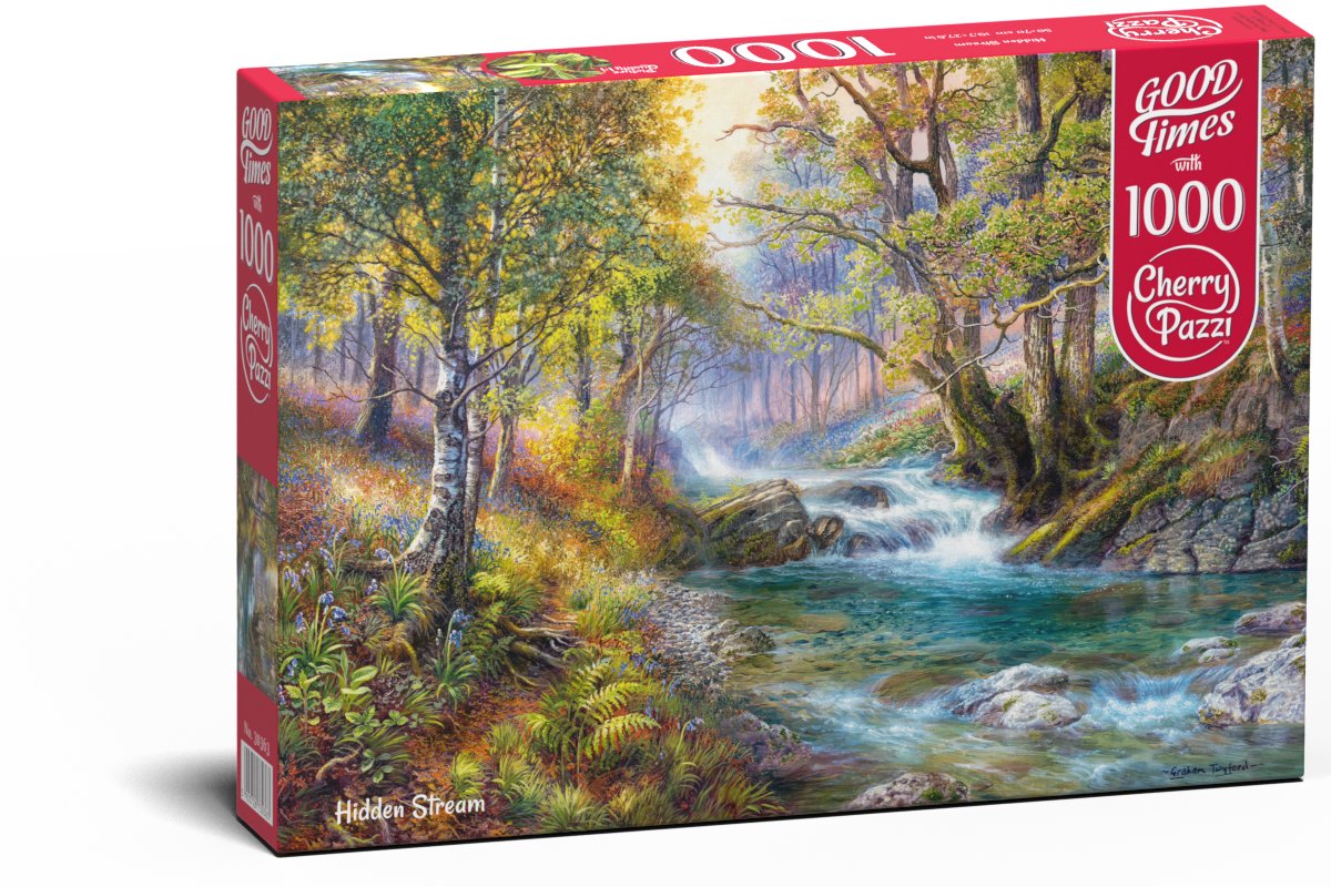 Timaro Puzzle 1000 Cherry Pazzi Hidden Stream -
