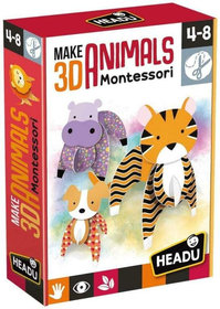 Montessori Headu Stwórz zwierzęta 3D HEADU