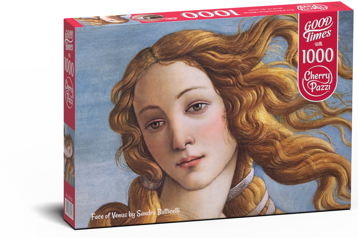 Timaro Puzzle 1000 Cherry Pazzi Face of Venus by Sandro Botticelli -