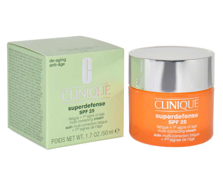 Clinique XMASS (Superdefense Cream SPF25 50ml + Superdefense Cream SPF25 30ml)