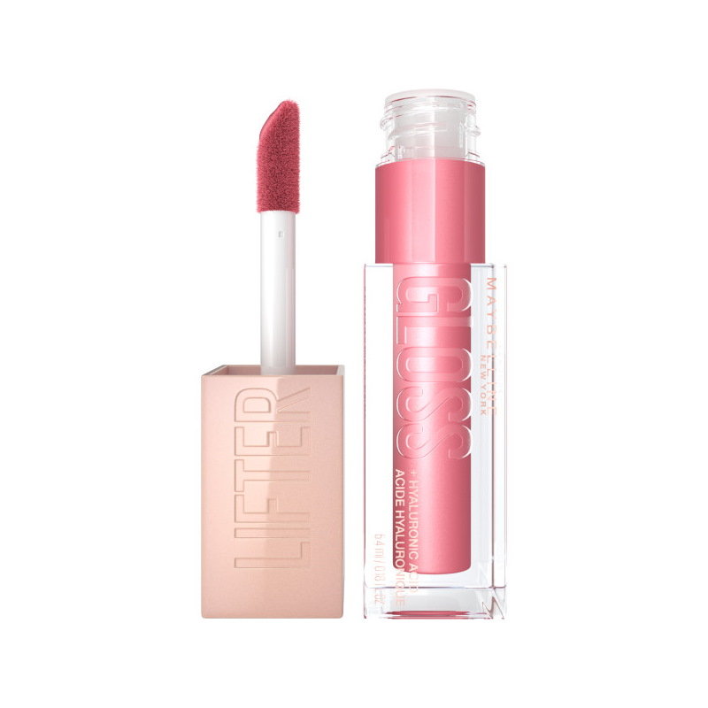 Maybelline LIFTER GLOSS + HYALURONIC ACID - Błyszczyk do ust z kwasem hialuronowym i witaminą E - 5,4 ml - 005 - PETAL MAYGYU01