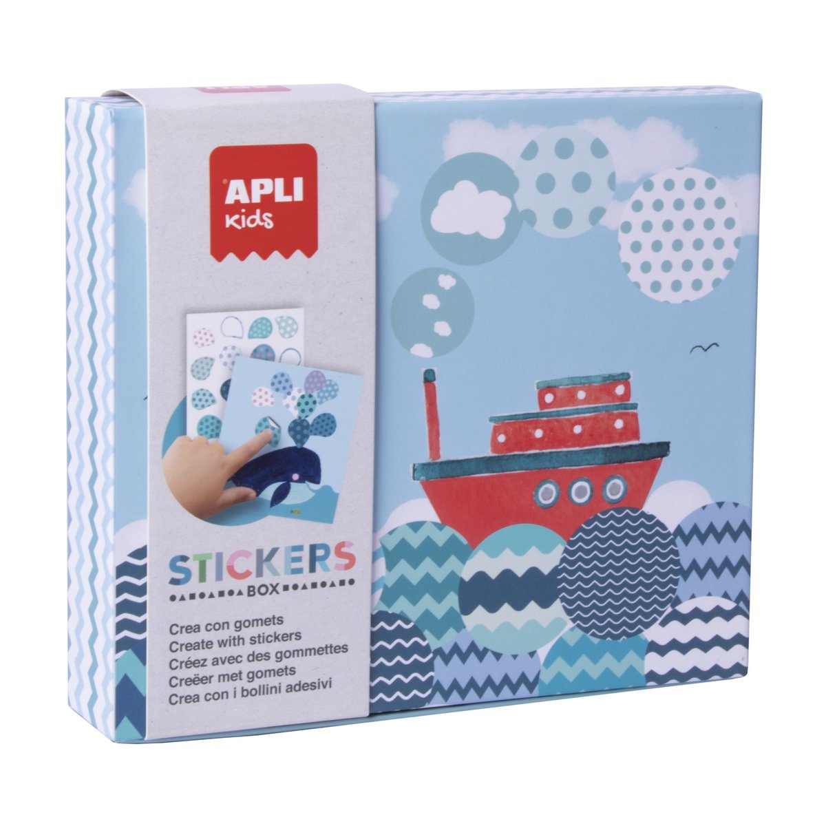 Apli Kids Zestaw z Naklejkami Statek