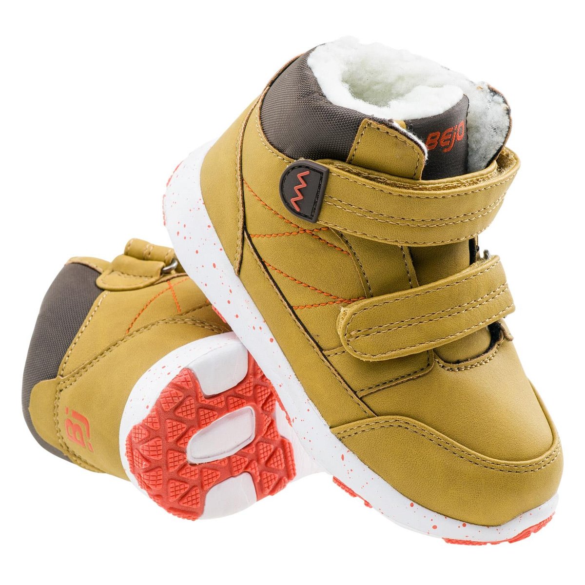 Bejo, Buty dziecięce, wysokie, Lasio Kids, Camel/Orange, 24
